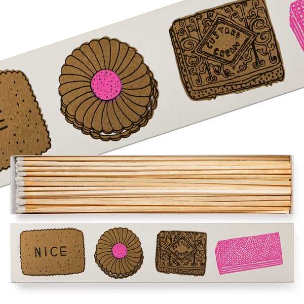 BISCUIT - LONG LUXURY MATCHBOXES