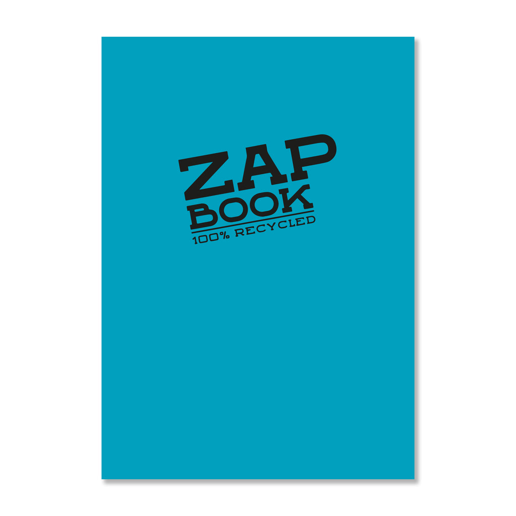 ZAP BOOK A5 SKETCHBOOK BLANK 100% RECYCLED (multiple colours) — by Clairefontaine