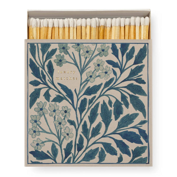 BLUE FLORAL – LUXURY MATCHBOXES