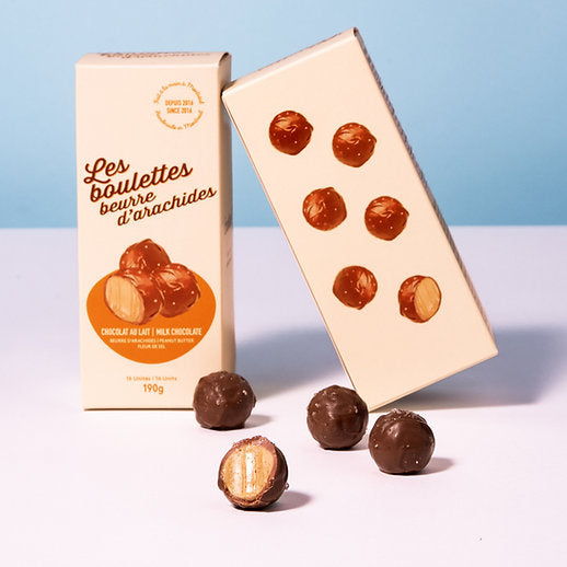 LES BOULETTES BEURRE D'ARACHIDES — by Ernestine