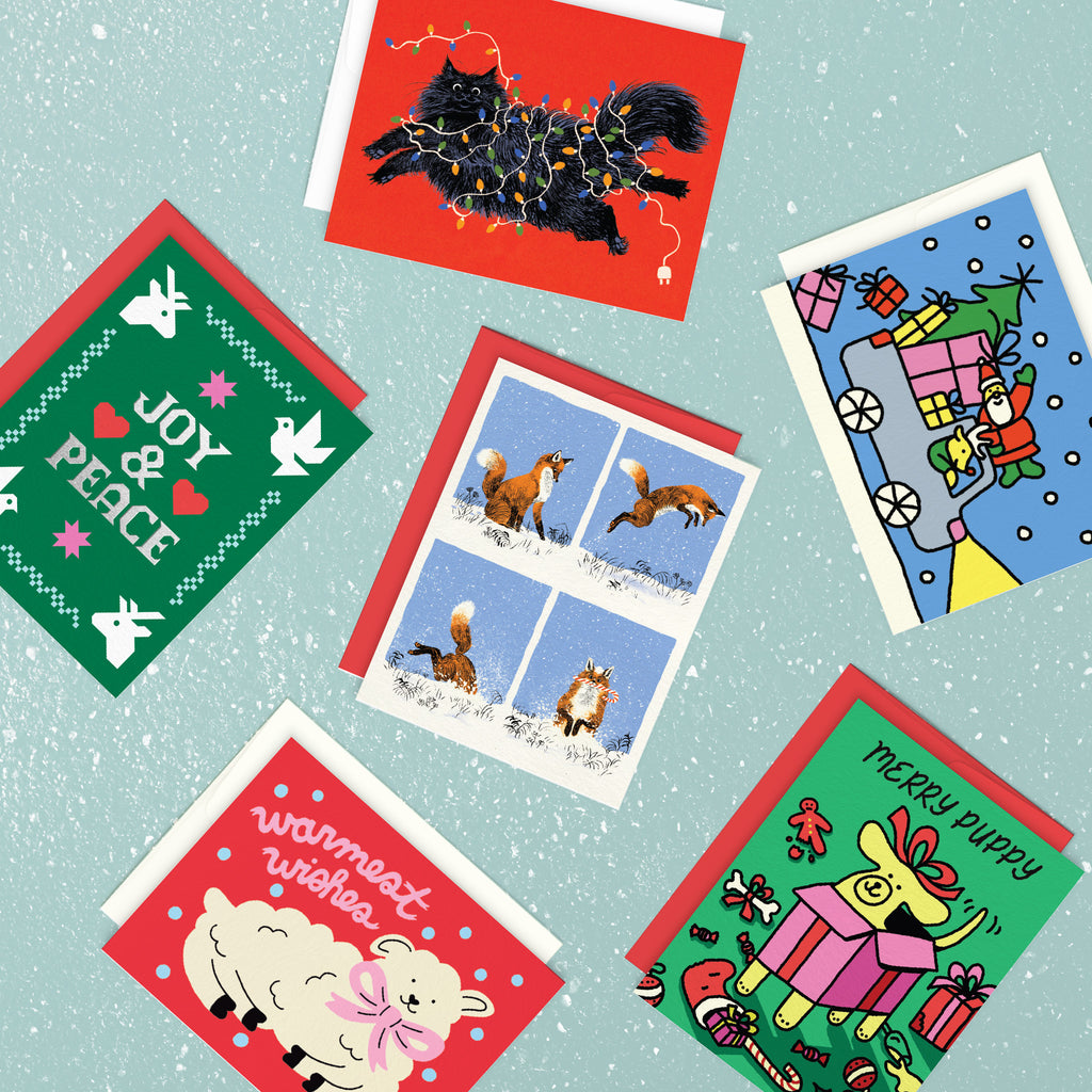 6 HOLIDAY GREETING CARDS MIX (English) — 2026 COLLECTION