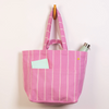 BOX TOTE (Shirt Stripe) — by FLUF