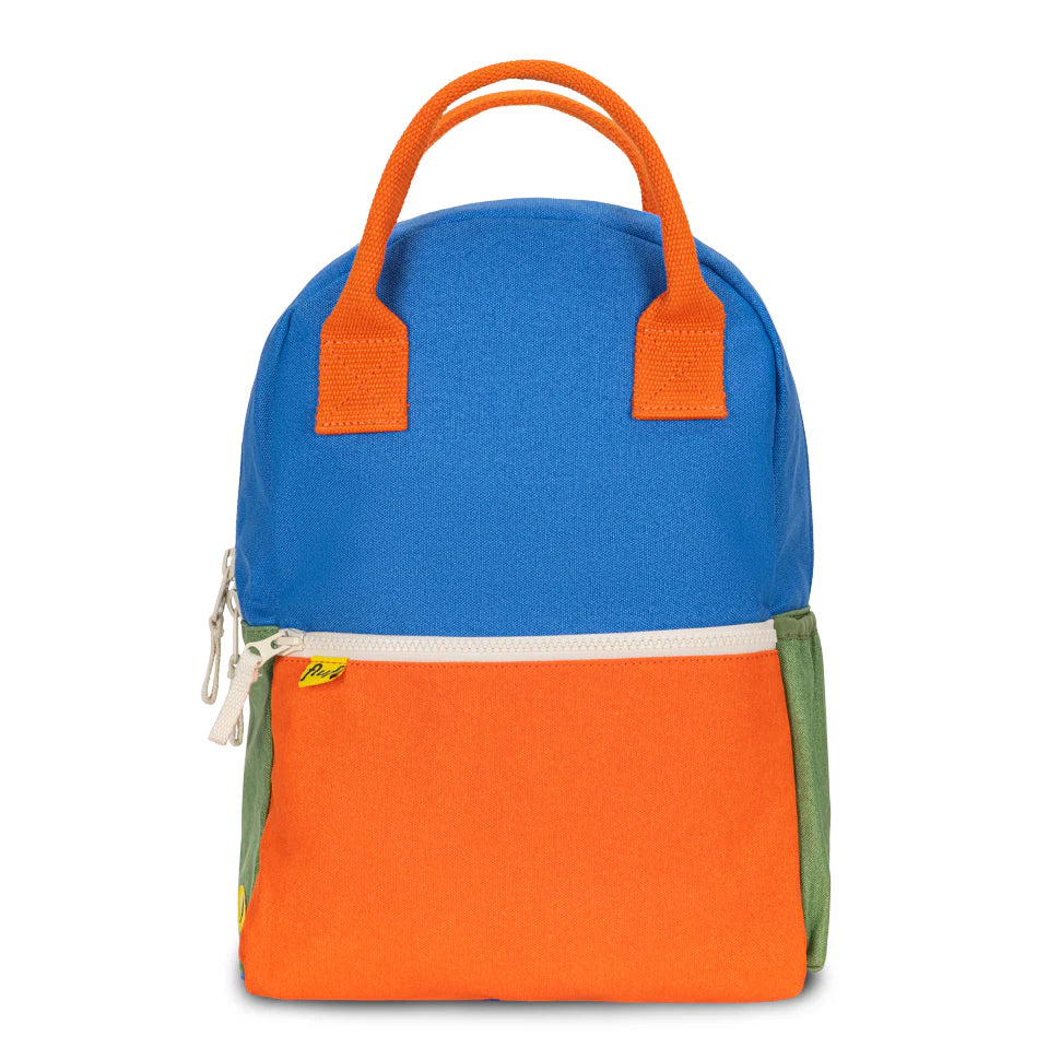 SAC À DOS JUNIOR (Cobalt Orange) — par FLUF