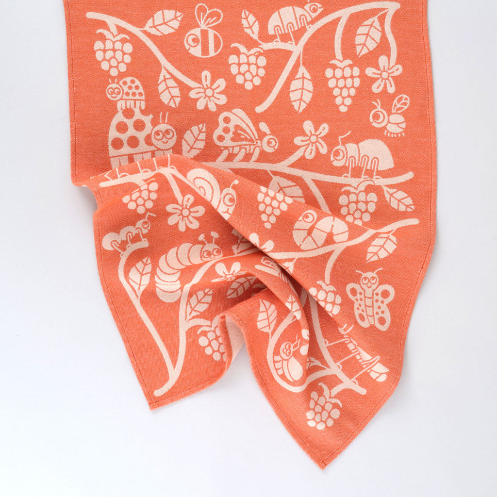 LINGE À VAISSELLE « INSECTES ET RONCES » — par Elliot Kruszynski