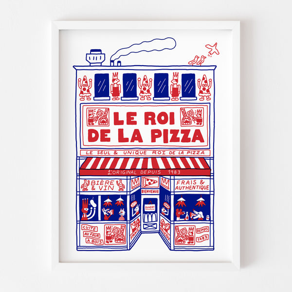 DEPUIS 1983 – 18" x 24" (screen printed) — by Benoit Tardif