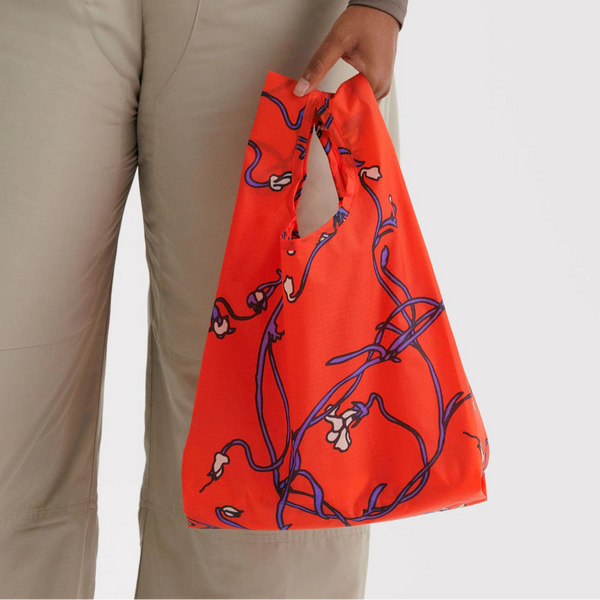 BABY BAGGU BAG “RED SNAPDRAGON“ — by Baggu