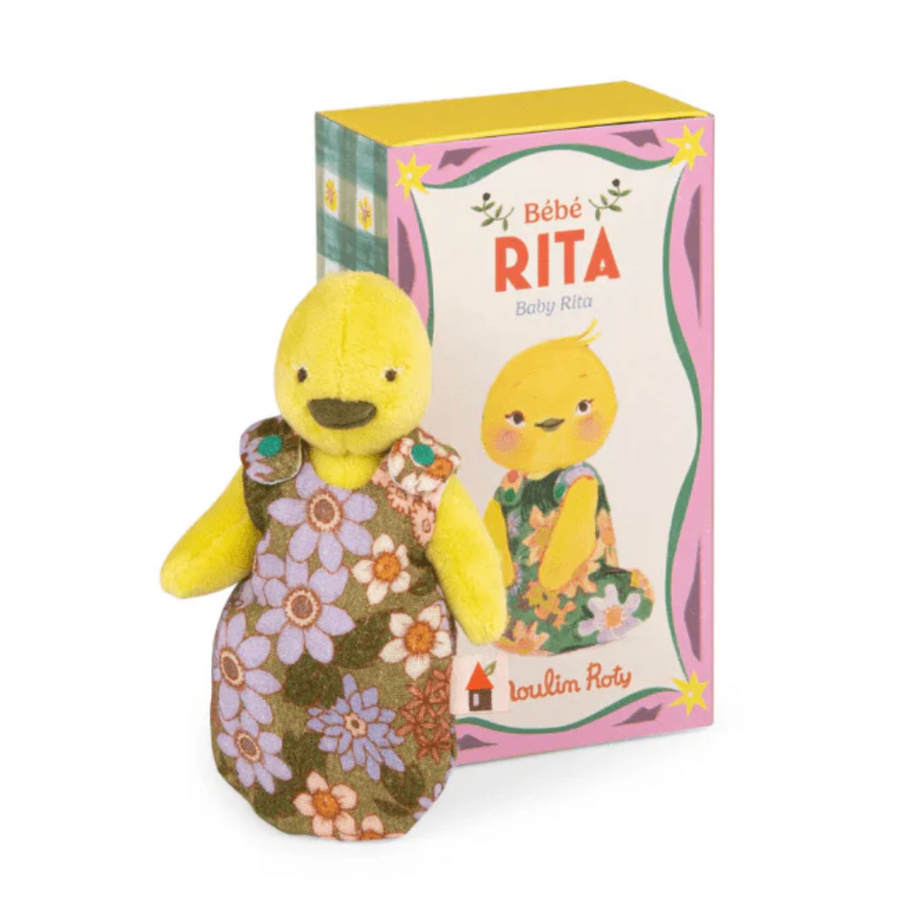 LES MINOUCHKAS - Baby Rita the Duck — by Moulin Roty