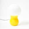MUSHROOM (YELLOW) - Vintage Blown-Glass Lamp