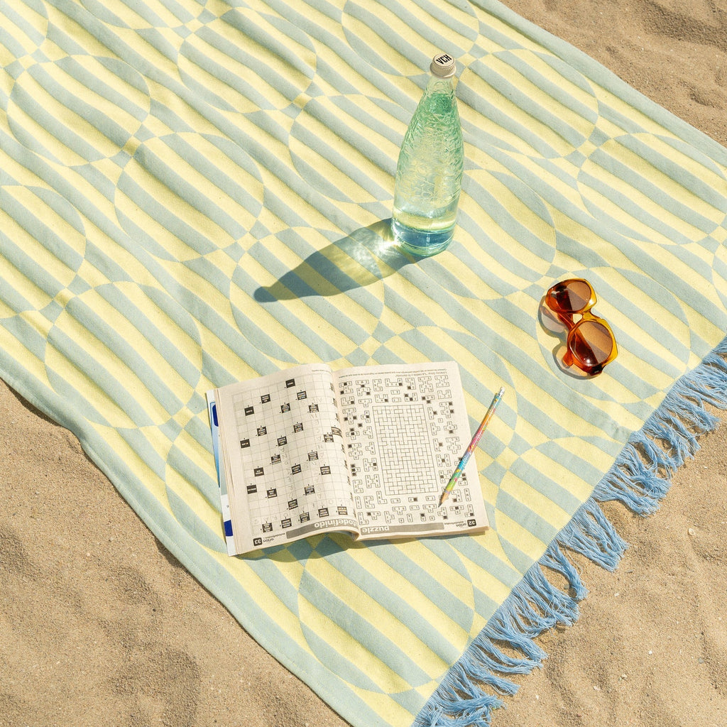 Serviette de plage - Limonade aux myrtilles — par Tarta Gelatina