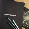 CROK’BOOK SKETCHBOOK 17 x 22 cm BLACK SHEETS — by Clairefontaine