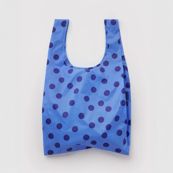 SAC RÉUTILISABLE STANDARD « À POIS BLEUS » — par Baggu