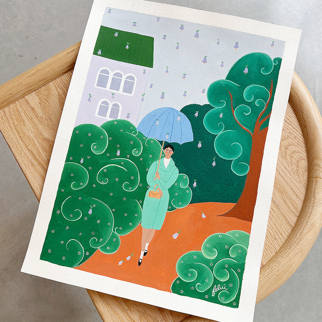 BOUCLIER OBSOLÈTE, 12.25" x 16.5" — by Isabelle Feliu