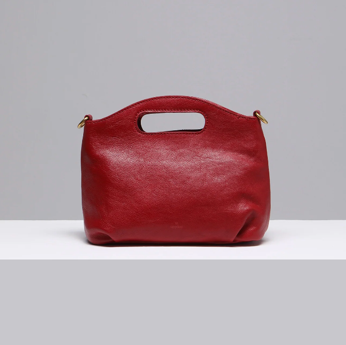 CASA SATCHEL - Bordeaux Foncé — par Uppdoo