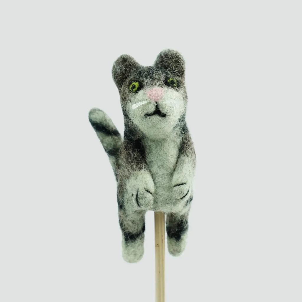 CAT - FINGER PUPPET (Multiple styles) — by The Winding Road