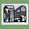 CES DEUX ESPACES ABRITÉS, 33 x 26 cm (Sugar etching) – by Atelier Bingo
