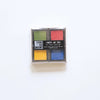 CHROMA INK PAD SET - RED, YELLOW, GREEN, BLUE