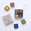 CHROMA INK PAD SET - RED, YELLOW, GREEN, BLUE