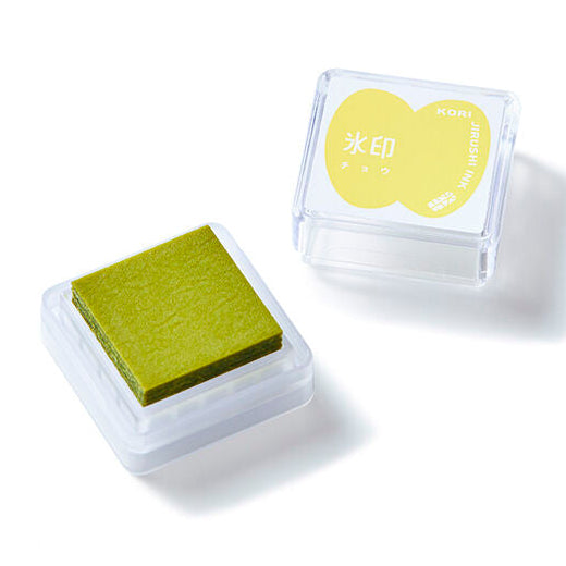 STAMP PAD "KORI JIRUSHI" BUTTERFLY — by Hitotoki