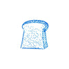 BREAD – Small stamp “KORI JIRUSHI”  — by Hitotoki