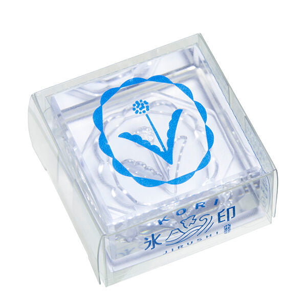 BROOCH - Large stamp “KORI JIRUSHI” — by Hitotoki
