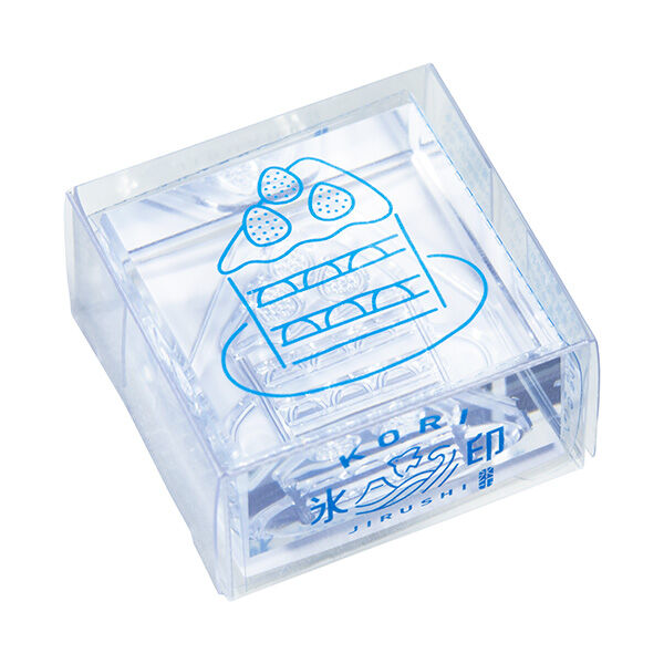 SHORTCAKE - Large stamp “KORI JIRUSHI” — by Hitotoki