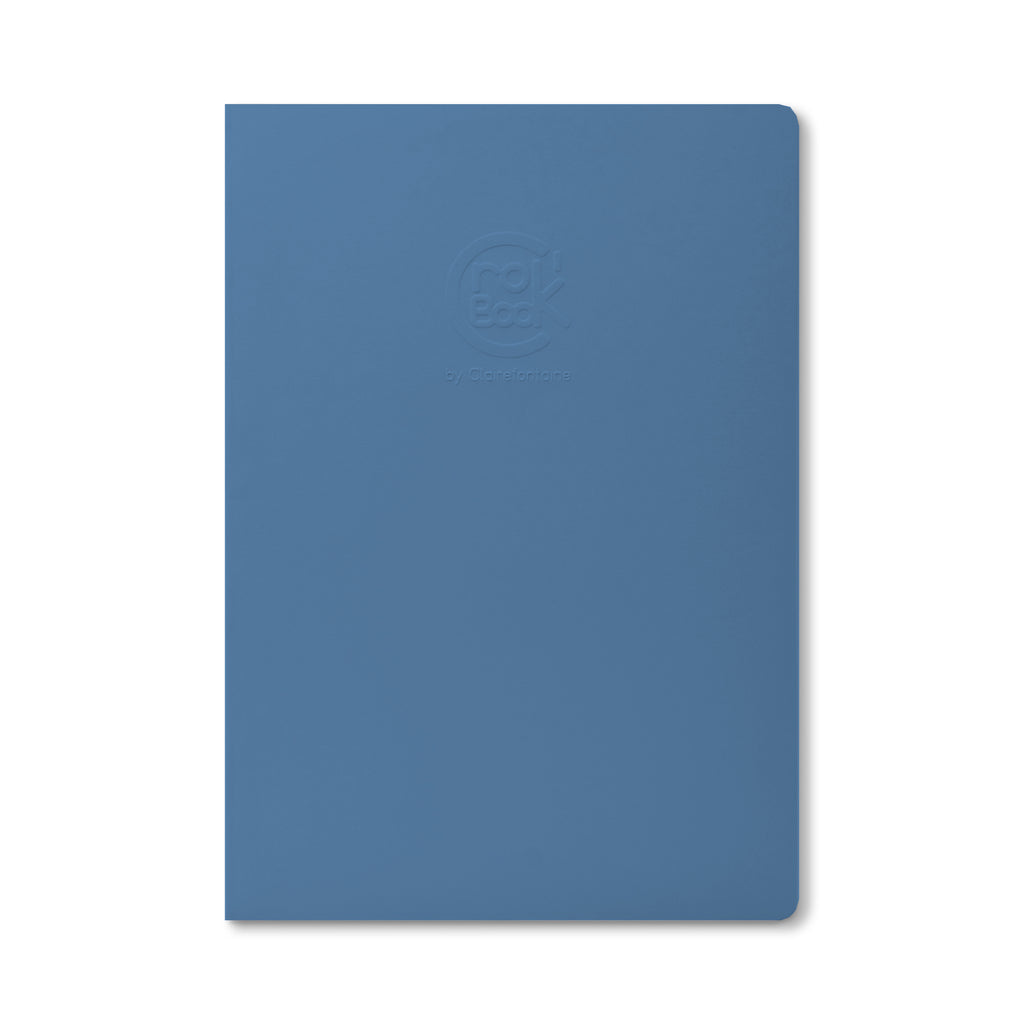 CAHIER DE NOTES CROK'BOOK 17 x 22 cm (plusieurs couleurs) — par Clairefontaine