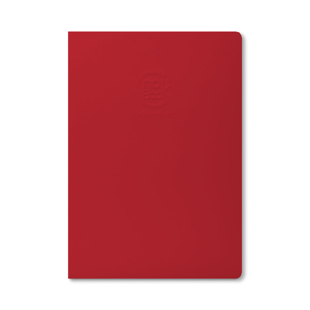 CROK’BOOK NOTEBOOK 17 x 22 cm (multiple colours) — by Clairefontaine