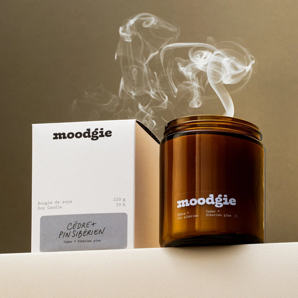 CANDLE (Cedar + Siberian Pine) — by Moodgie