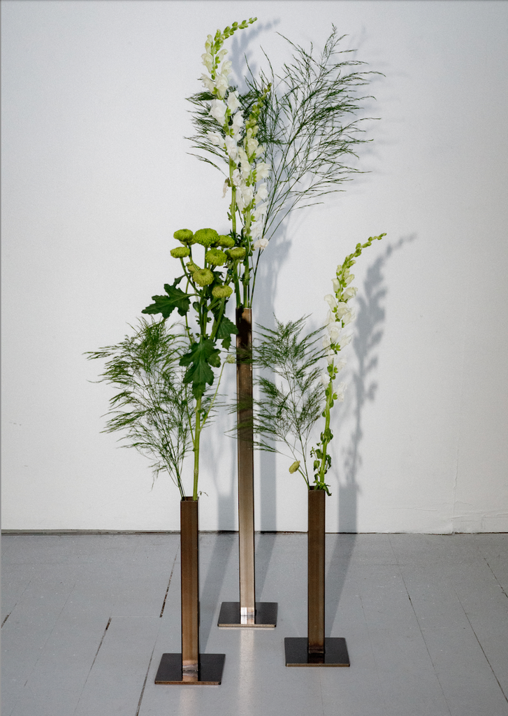 DELPHINE - Steel Vase (Multiple sizes) — by Atelier ALZ