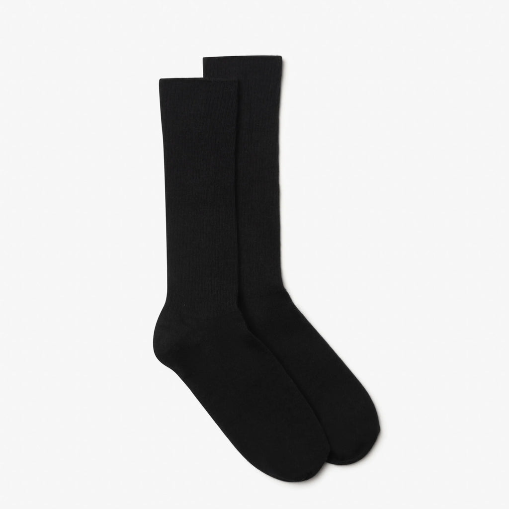 CASHMERE SOCKS – Black (Multiple Sizes) — by Milo & Dexter