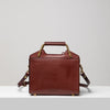 NEO RETRO MINI CROSSBODY BAG - Chestnut — by Uppdoo