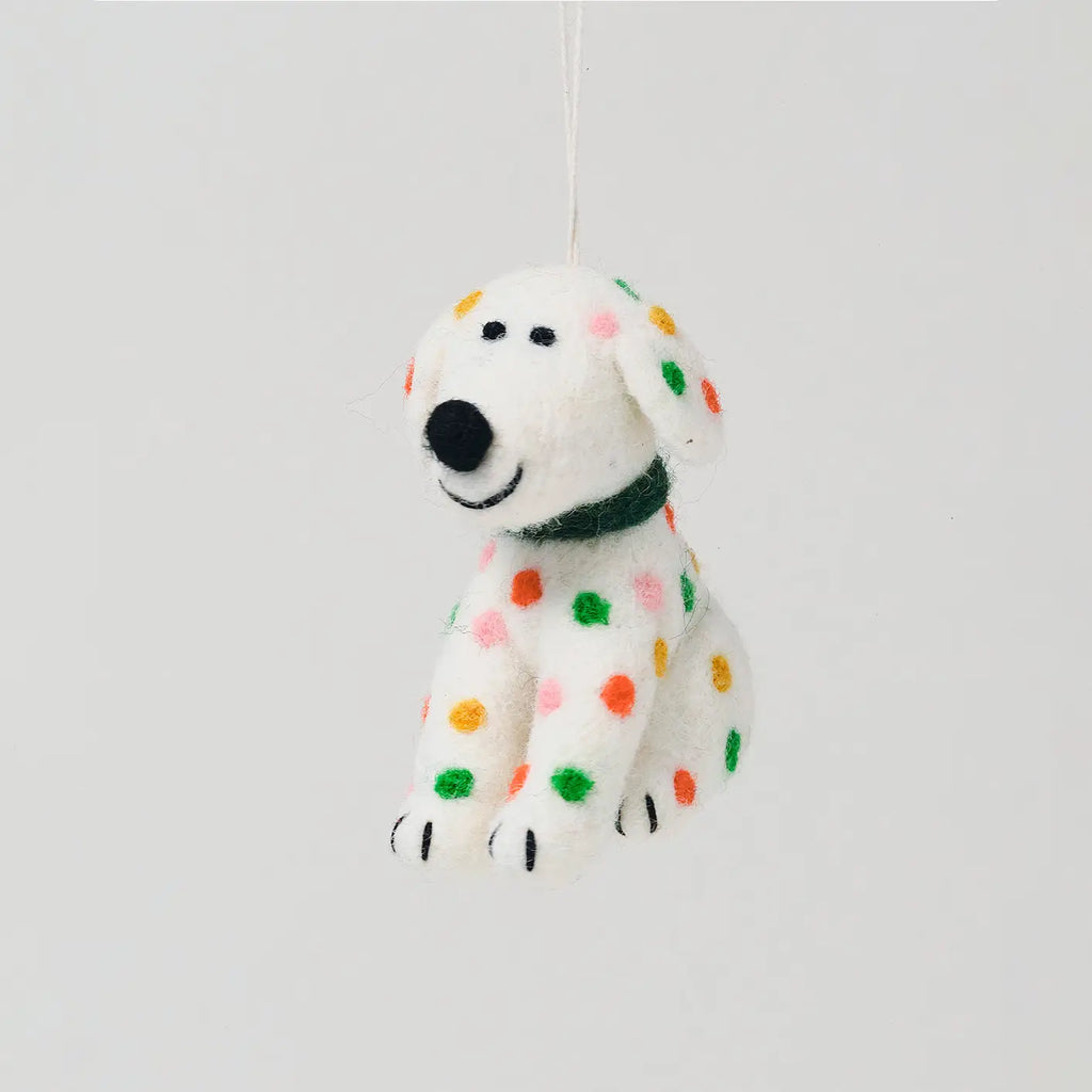 "CHIP" DOG FELT ORNAMENT— by Cari Vander Yacht