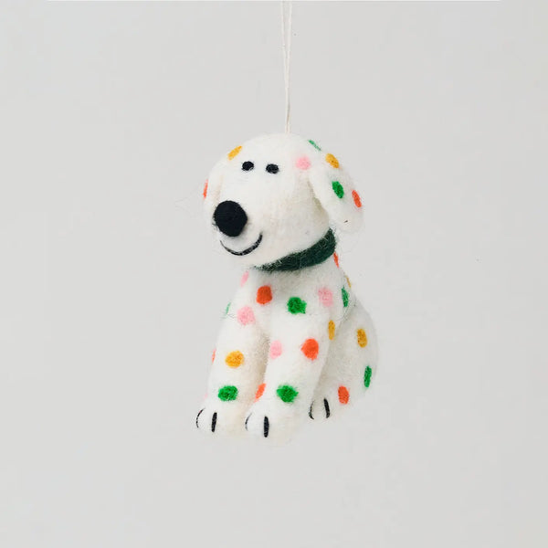 "CHIP" DOG FELT ORNAMENT— by Cari Vander Yacht