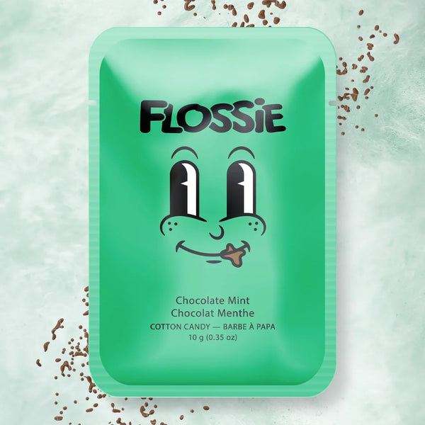 CHOCOLATE MINT COTTON CANDY — by Flossie