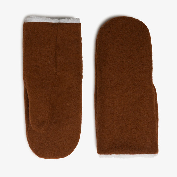 CLASSIC MERINO WOOL MITTENS – Rust (Multiple Sizes) — by Milo & Dexter