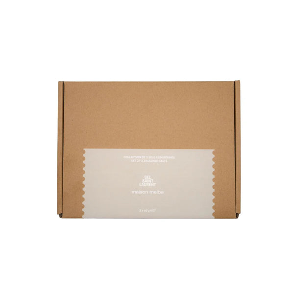 MAISON MELBA 3 SALTS BOX — by Sel Saint-Laurent