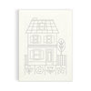 COZY COTTAGE PUNCH NEEDLE KIT — designed by Molly Egan
