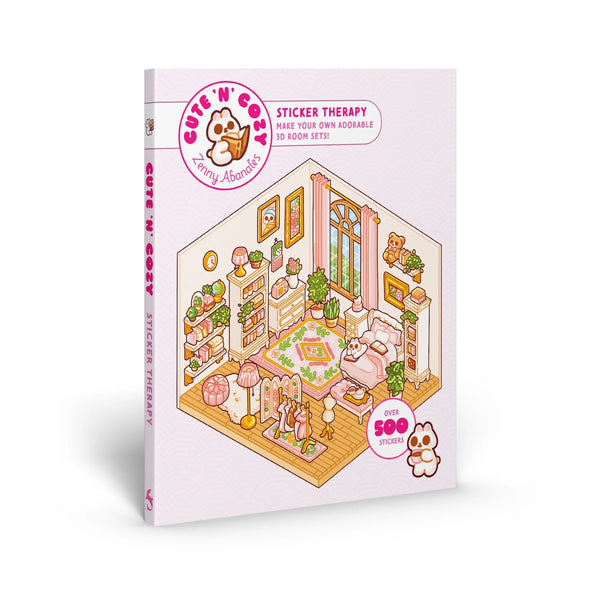 CUTE 'N' COZY STICKER THERAPY — by Zenny Abanales