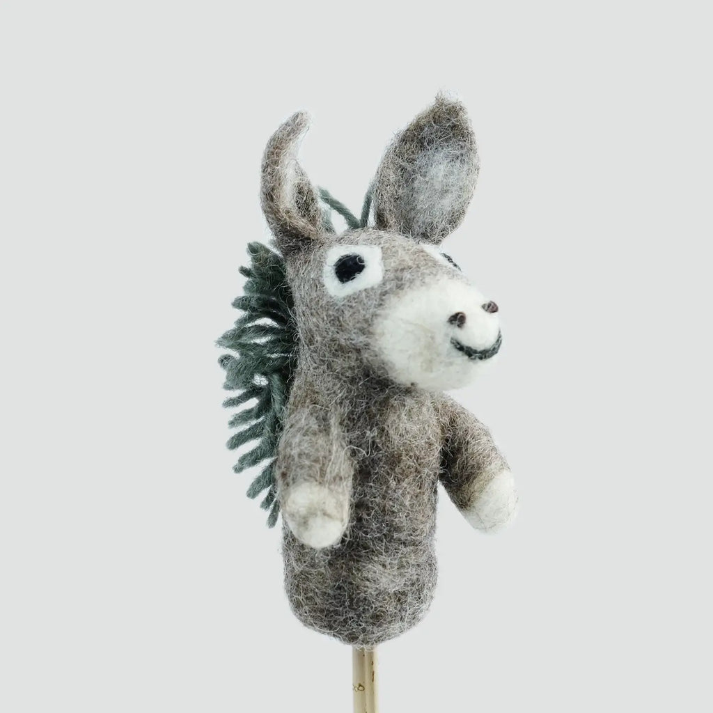DONKEY - FINGER PUPPET — by The Winding Road