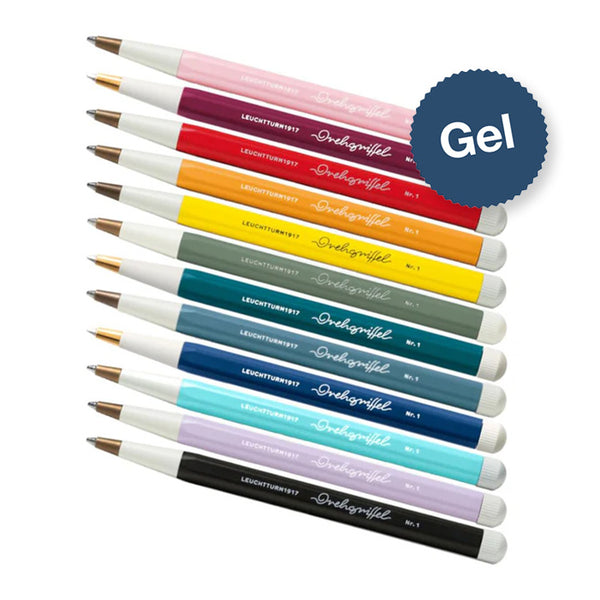 BALLPOINT PEN DREHGRIFFEL Nr.1 - Gel Ink (Multiple Colours) — by Leuchtturm1917