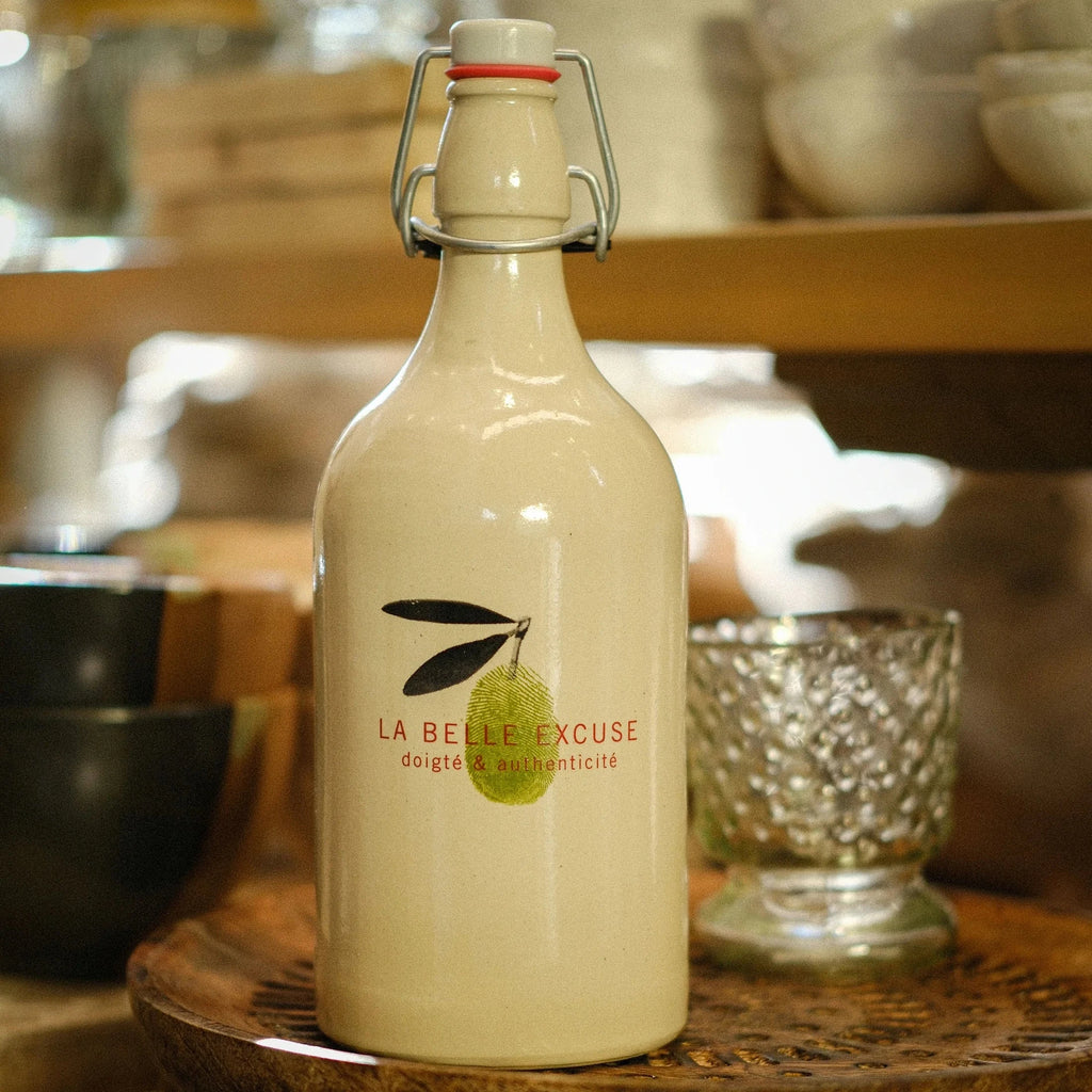 HUILIER CÉRAMIQUE HUILE D'OLIVE VERTE EXTRA VIERGE — par La Belle Excuse