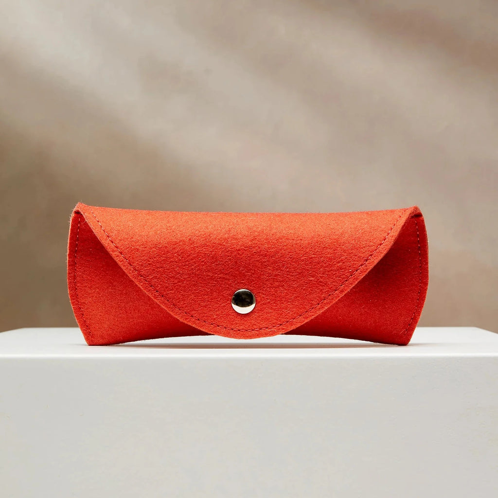 JAZZ GLASSES CASE - Coral — by Gonthier Atelier