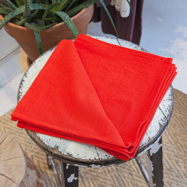 SERVIETTES DE TABLE COULEURS UNIES (différents coloris) — par Eve Gravel