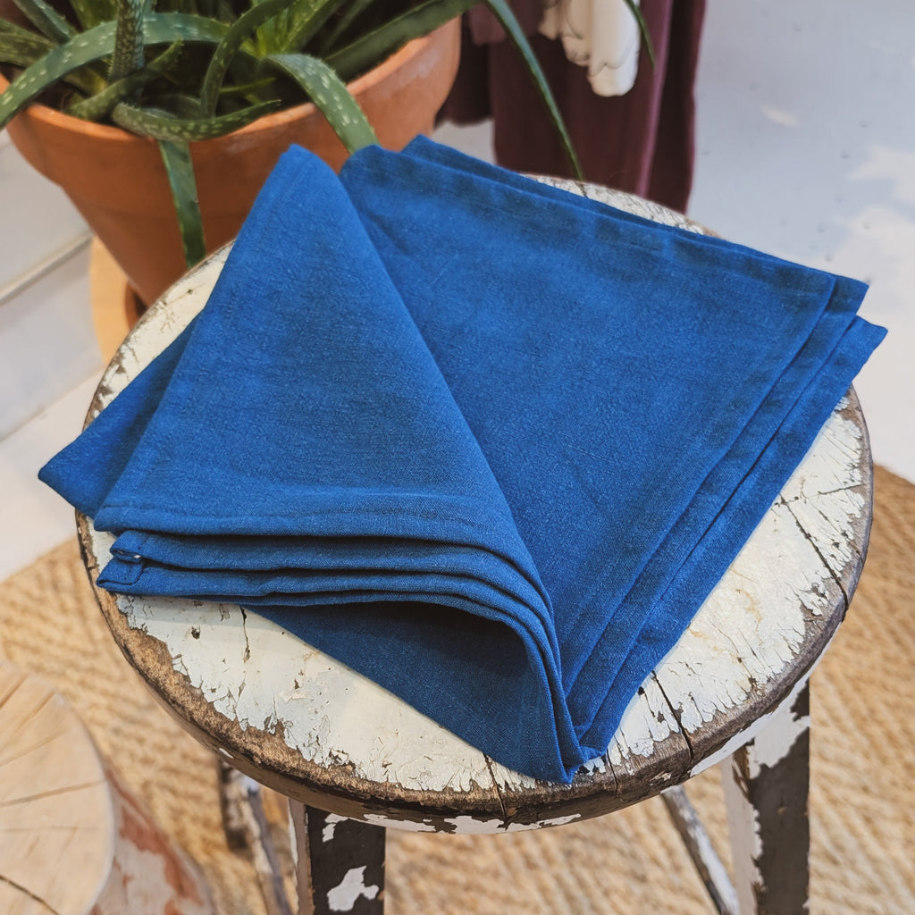 SERVIETTES DE TABLE COULEURS UNIES (différents coloris) — par Eve Gravel