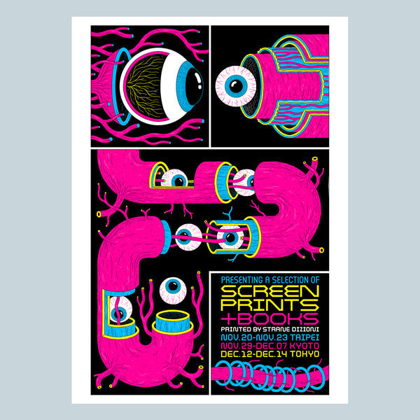 EXHIBITION POSTER, Silkscreen - 50x70 cm — by Jesse Jacobs