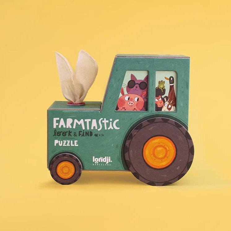 CASSE-TÊTE « FARMTASTIC » 36 PIÈCES — par Londji