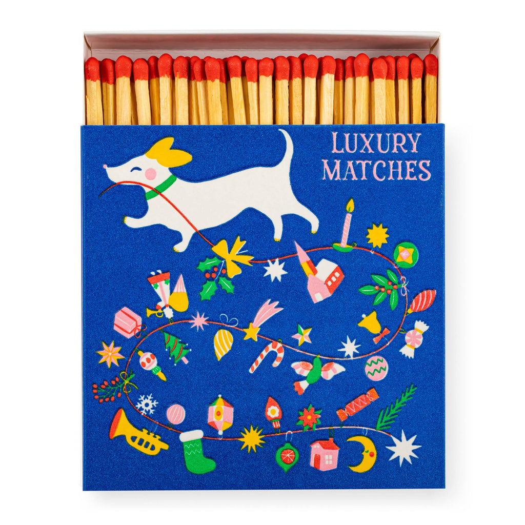 FESTIVE DOG - Designed by Ariane Butto - LUXURY MATCHBOXES