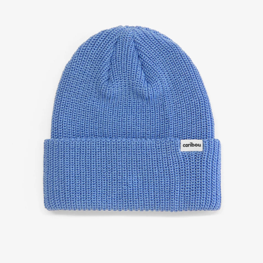 TUQUE PÊCHEUR - Bleu Pervenche (Enfants et Adultes) — par Caribou 