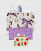FLAT POUCH SET (PAINTED PRAIRIE) — by Baggu