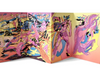 FLESH MOVEMENTS , Leporello (Accordian Art Book) – by Lale Westvind